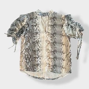 Maven West Snake print‎ Top Size S